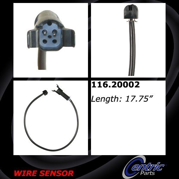 Centric Parts Brake Pad Sensor Wires, 116.20002 116.20002